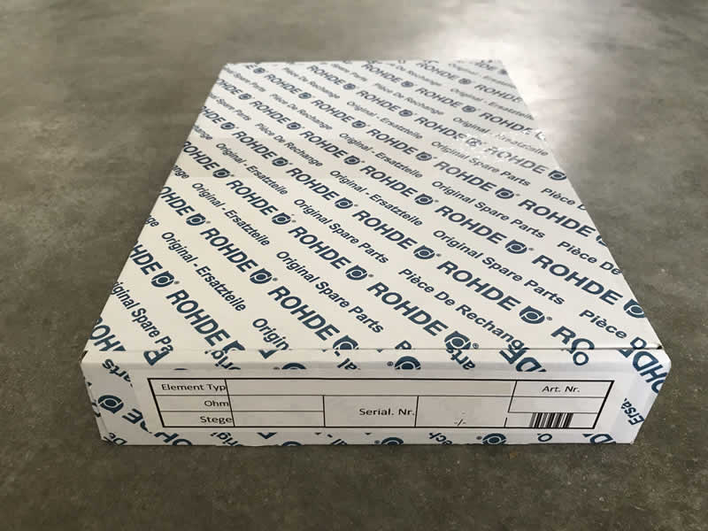 Jeux complet de résistances pour four Rohde KE 430 L