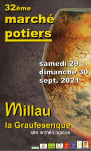 Marché des potiers de Millau 29 et 30 mai 2021