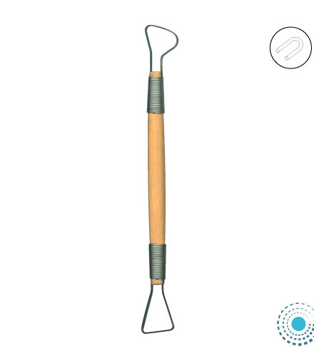 Mirette fil rond 15 cm N°8