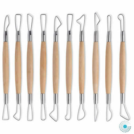 Set de 10 mirettes fil rond