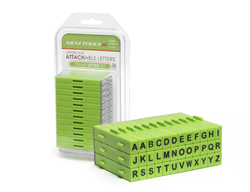Tampon de 36 lettres majuscule attachables