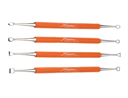 Set de 4 mini mirettes doubles a fil coupant