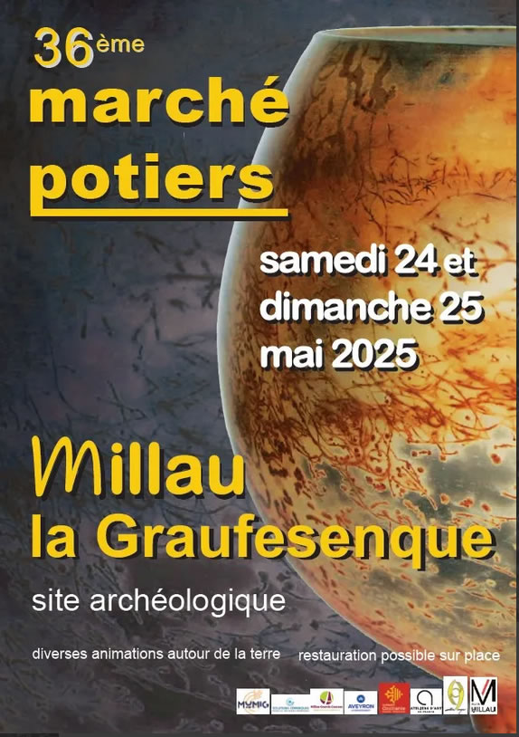 36ème marché potiers de Millau
