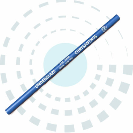 Crayon sous émail bleu