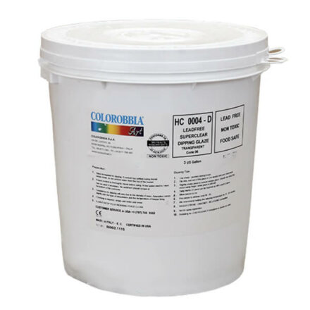 Couverte transarente pour trempage. Sceau de 3 gallons soit 11,36 l