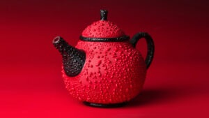 Théière rouge et noire SW443 SW448