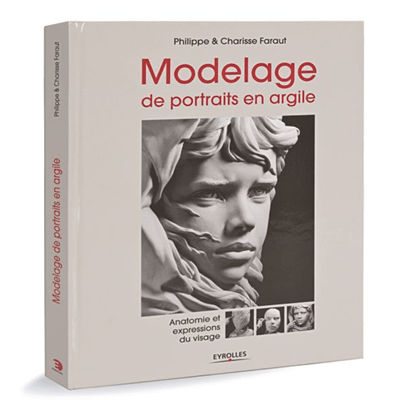 Modelage de portraits en argile